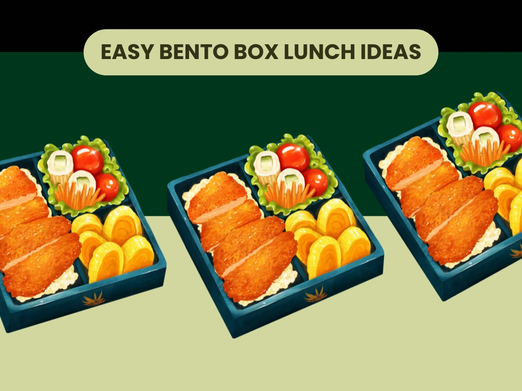 EASY BENTO BOX LUNCH IDEAS